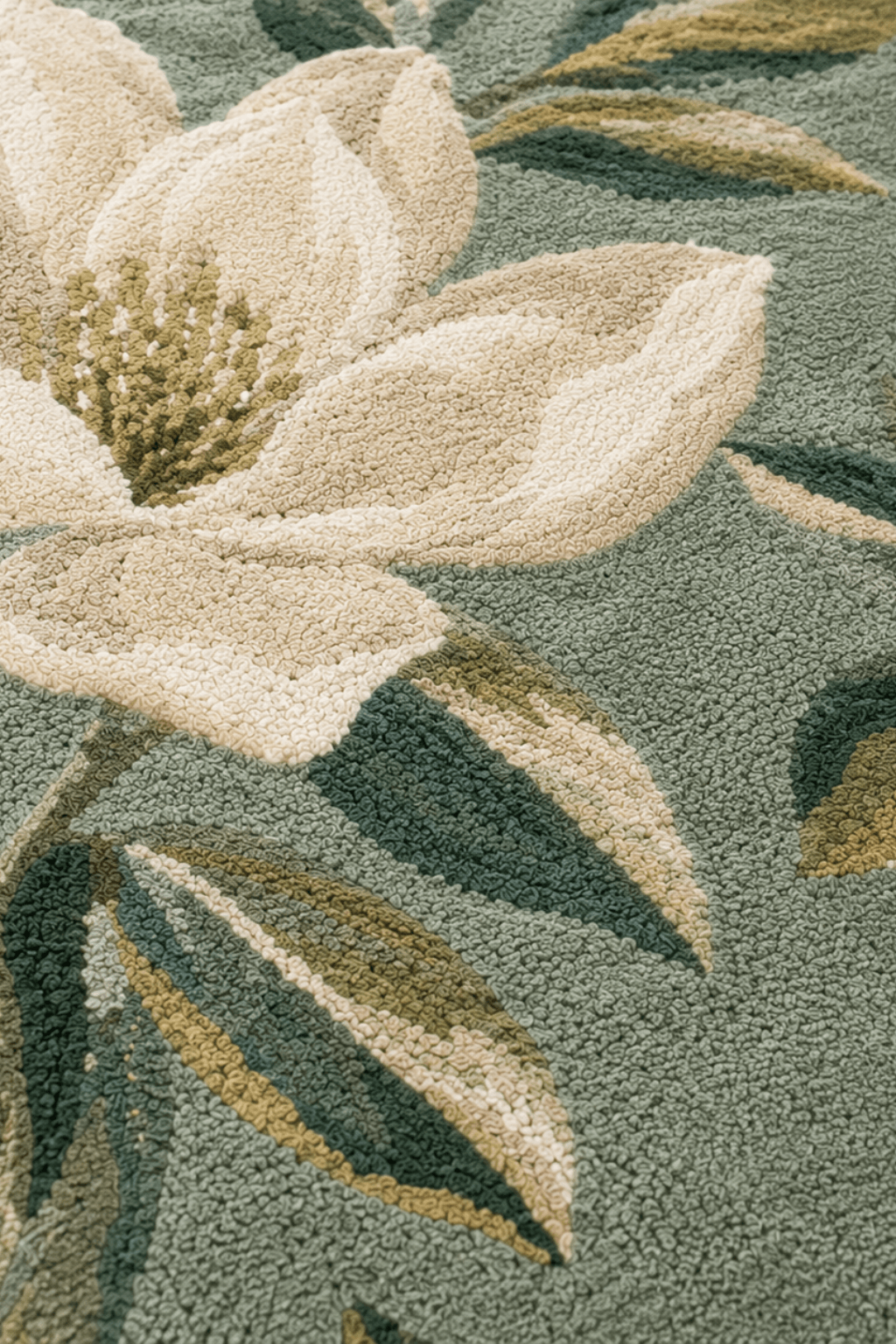 Magnolia Bloom Hand-Tufted Rug