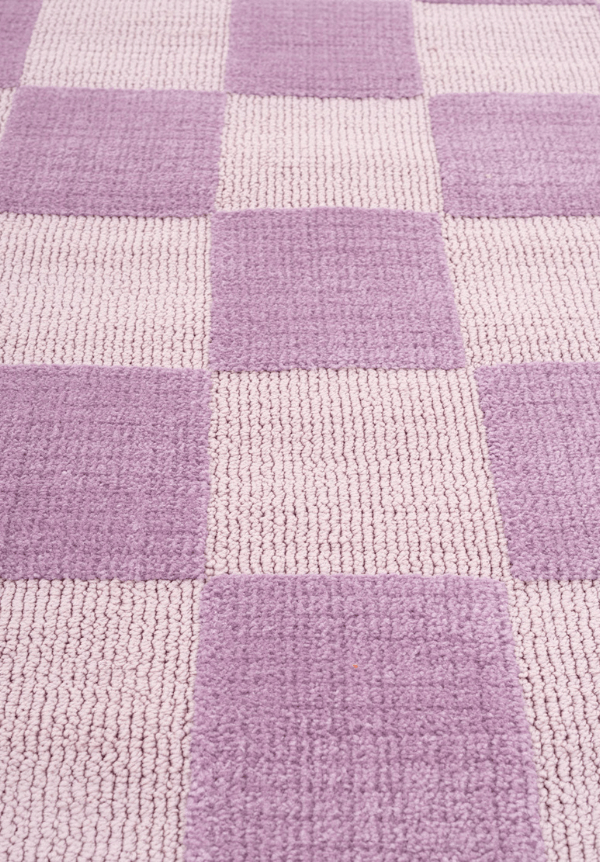 Lavender Blocks Rug