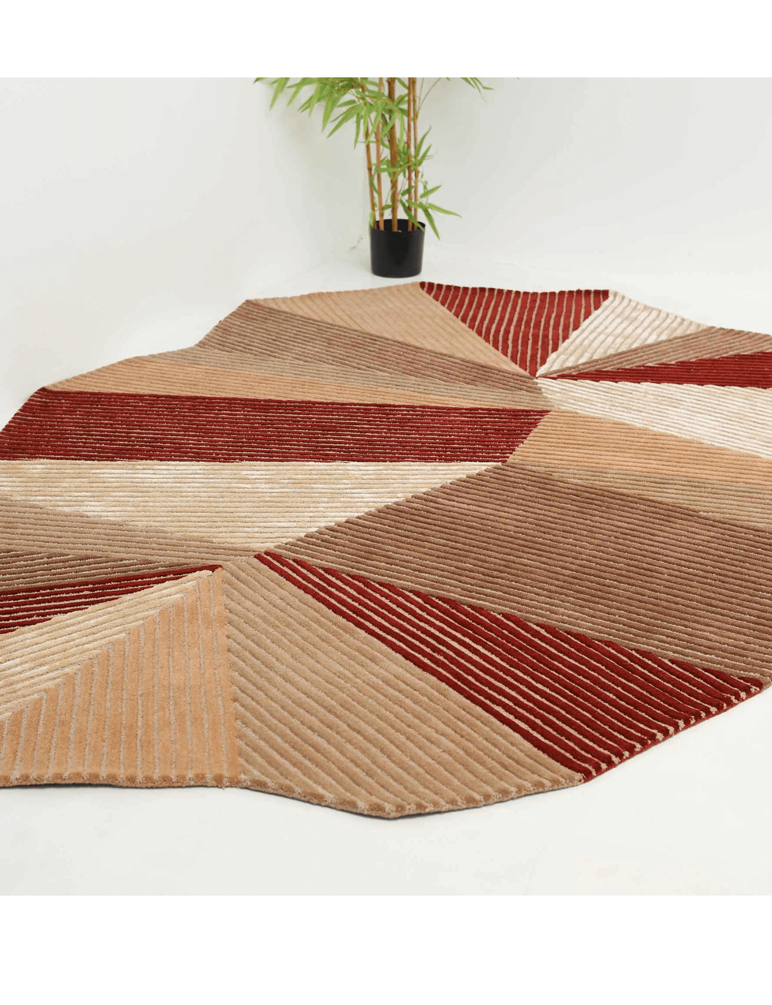 Aurora Blend Shaped Rug