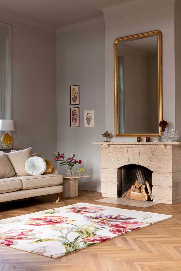 Gosford Cranberry Hand-Tufted Rug