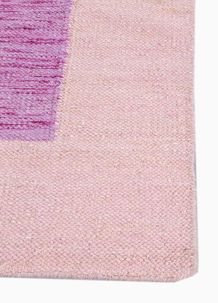 Burnished Lilac / Pink Tint Flat Weaves Rugs