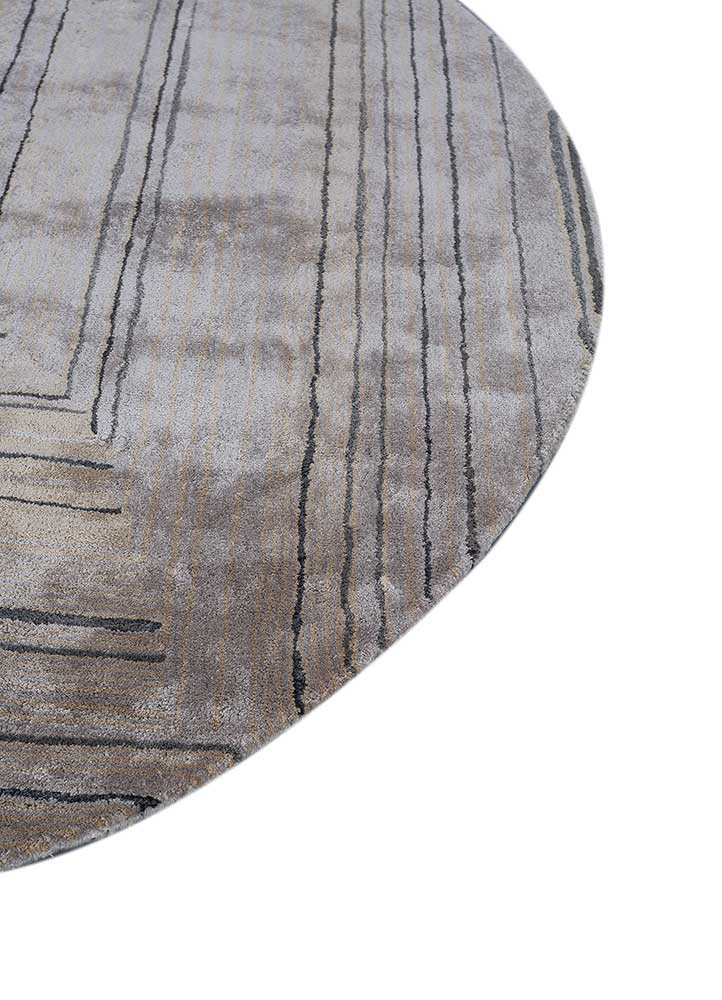 Dark Ivory/Classic Gray Hand Tufted Rugs