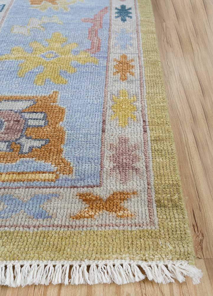 Forever Blue Hand-Knotted Rug