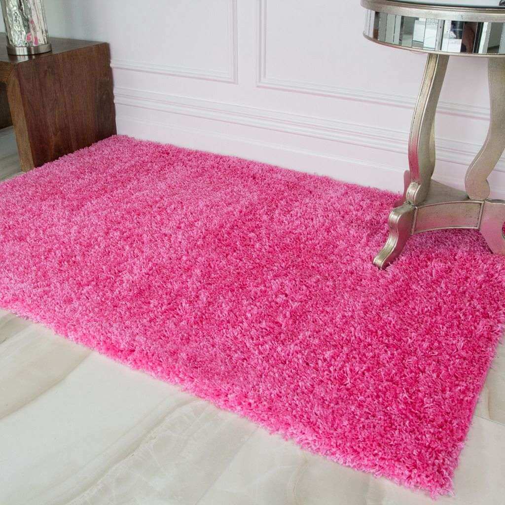Barbie Pink Shag Rugs
