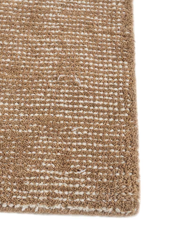 Light Green & Beige Hand Loom Rug