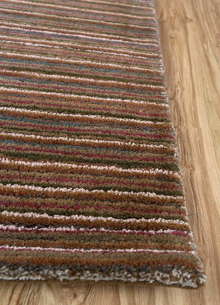 gray brown hand tufted Rugs