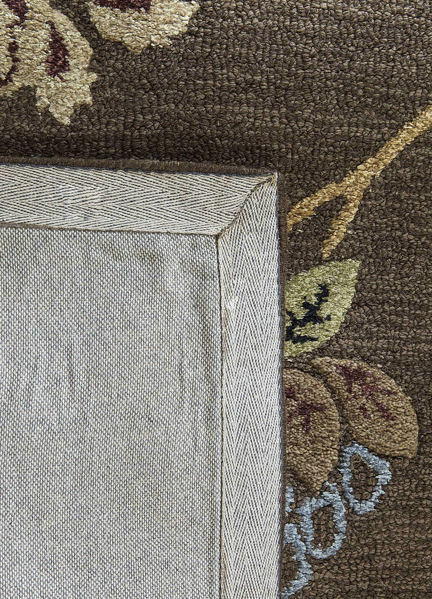 cocoa brown hand tufted Rugs