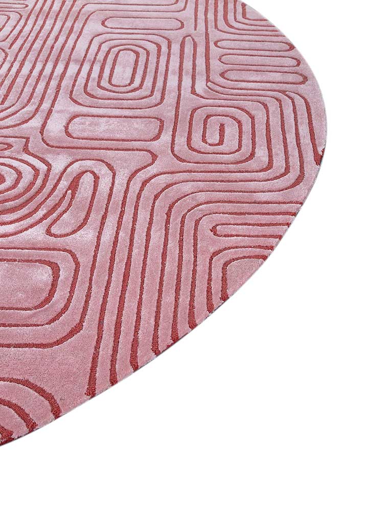 rose smoke hand tufted Rug