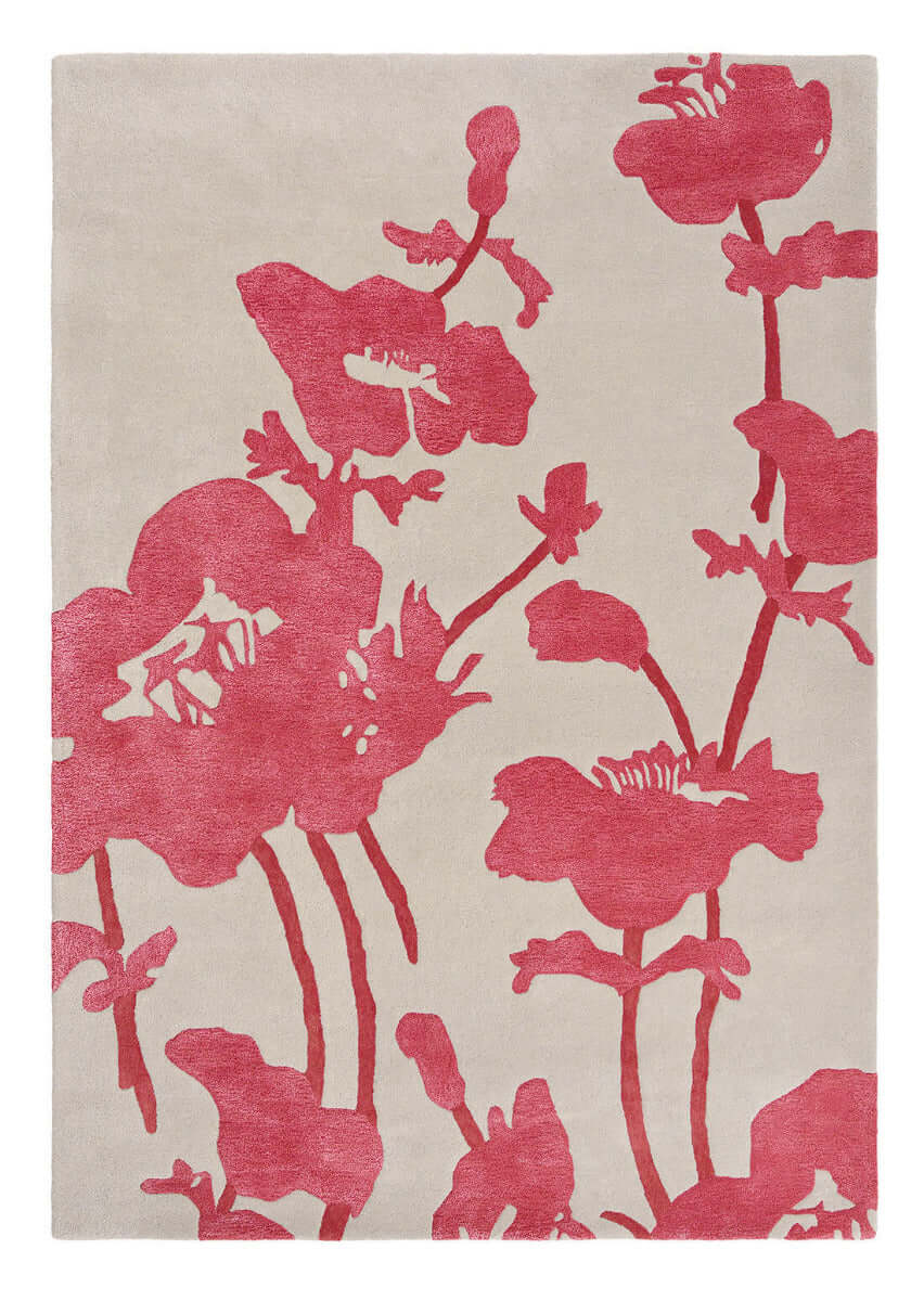Florence Broadhurst Floral Hand-Tufted Rug