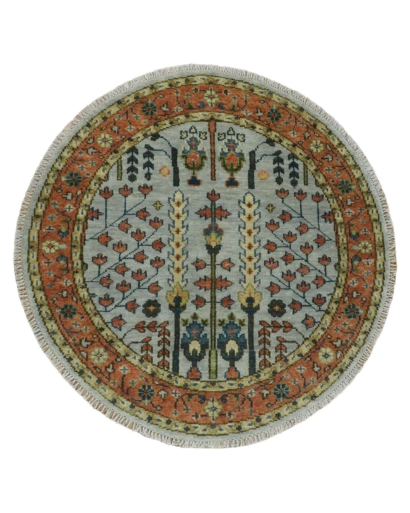 Rust & Blue Turkish Vintage