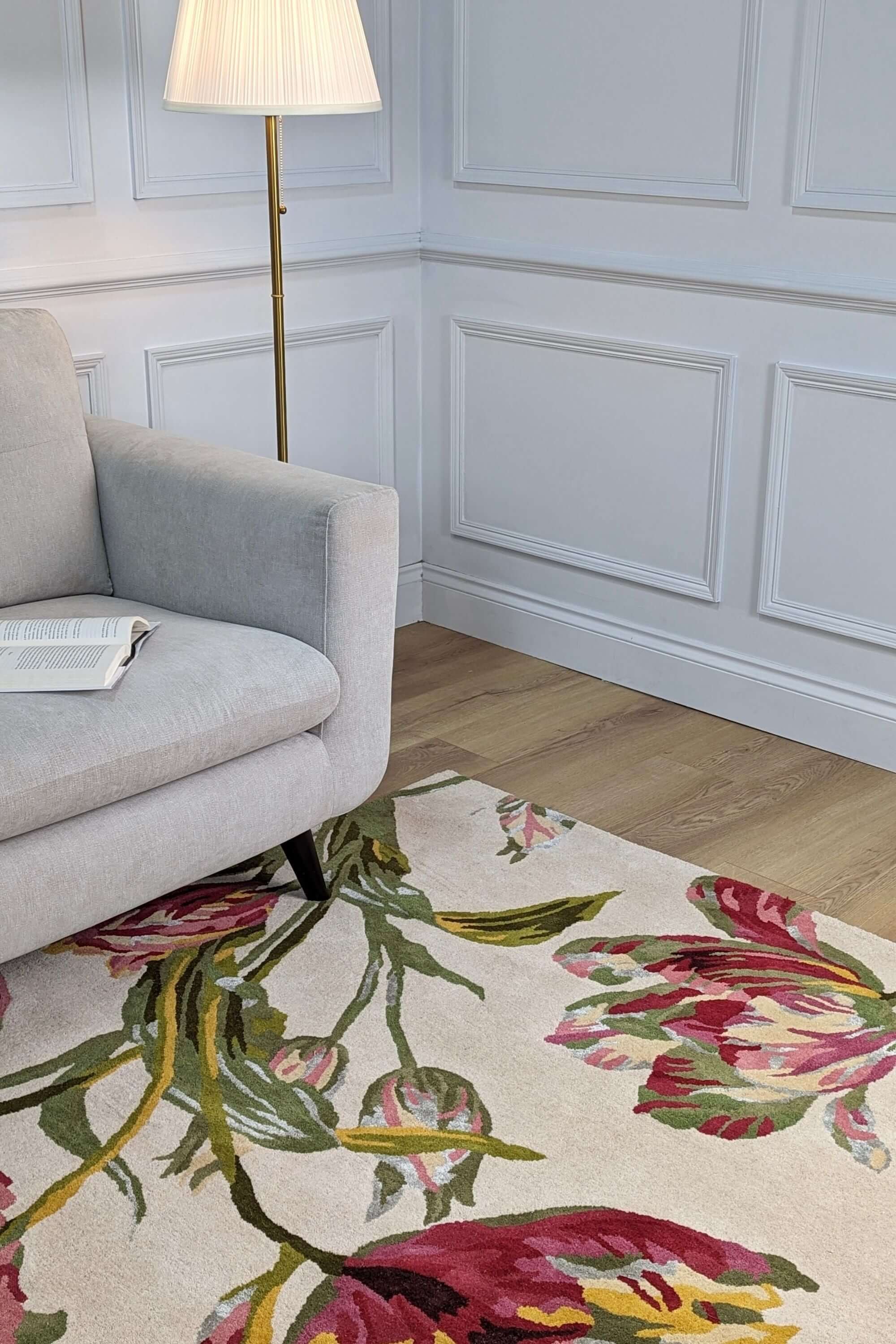 Gosford Cranberry Hand-Tufted Rug