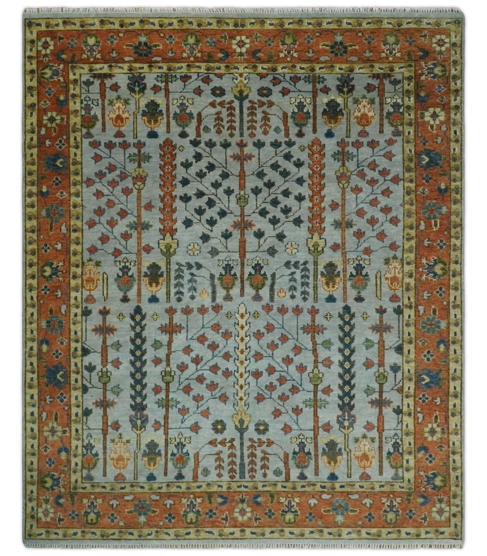 Rust & Blue Turkish Vintage