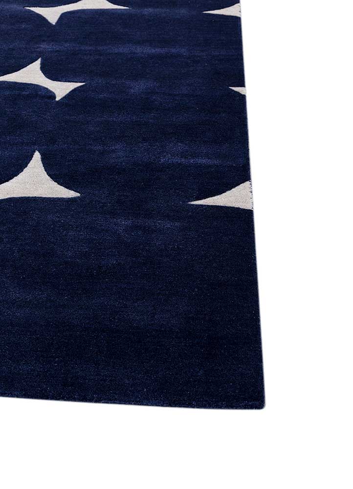 deep navy hand tufted kids Rugs
