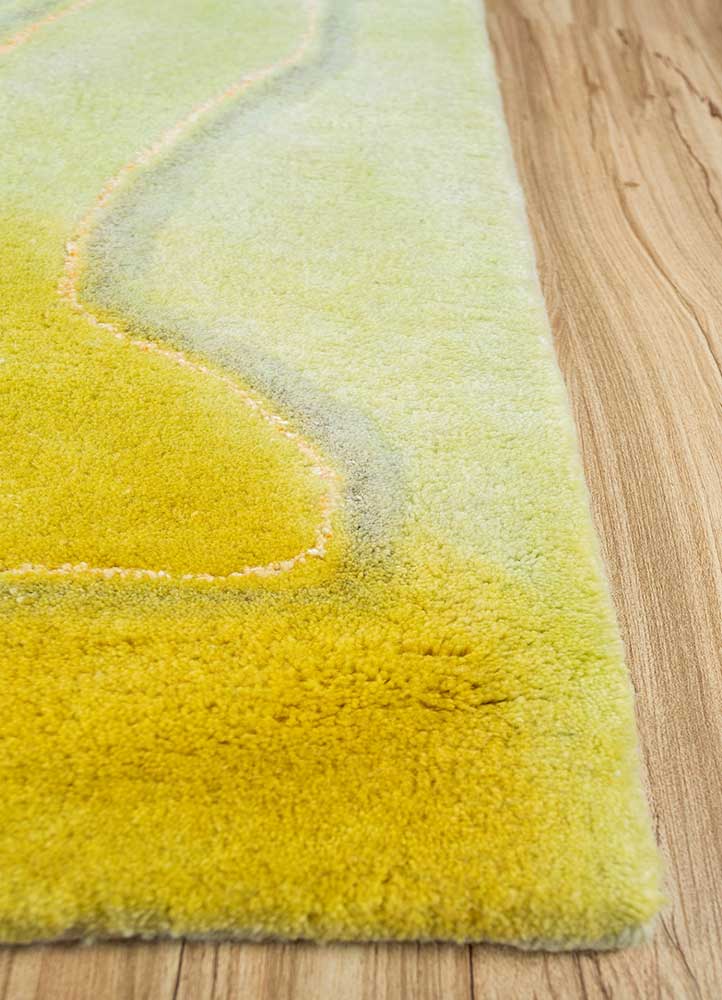 green oasis hand tufted Rugs