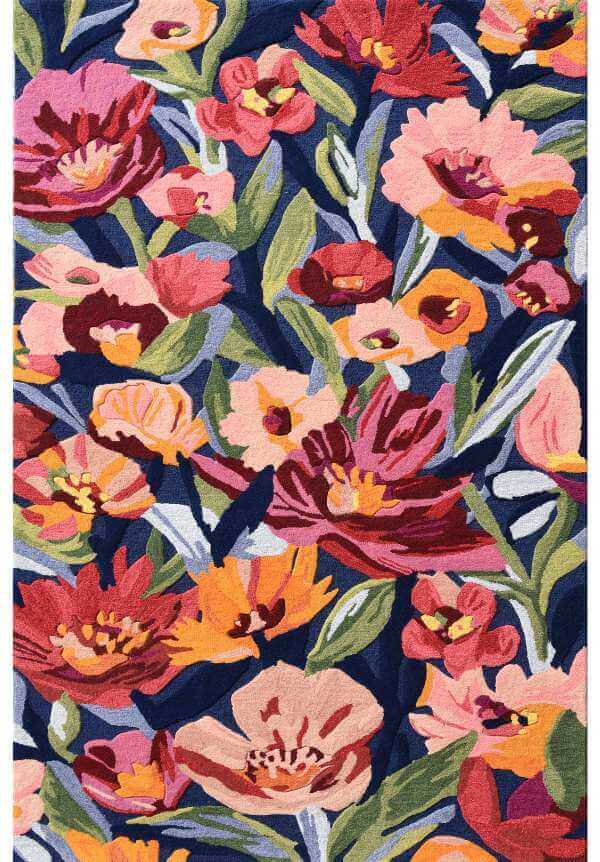 Layali Floral Hand Tufted Rug