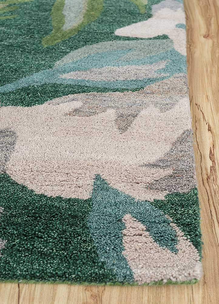 pine needle/treetop Hand Tufted Rug