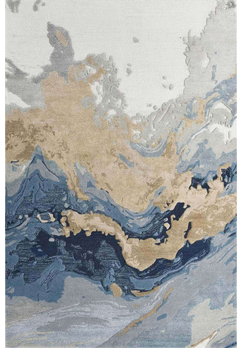 glimmer white/light tufted Rug