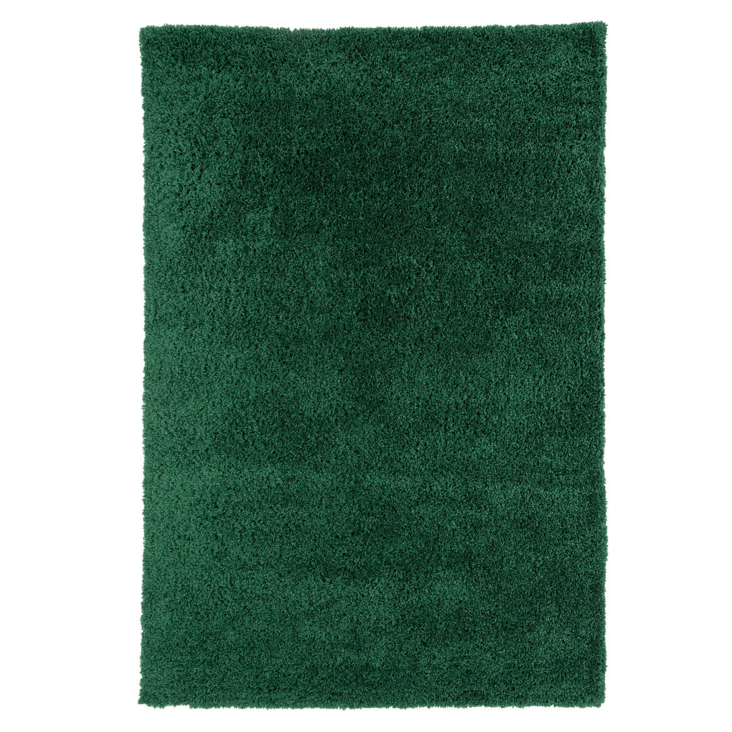 Dark Green Super Soft  Shaggy Rugs