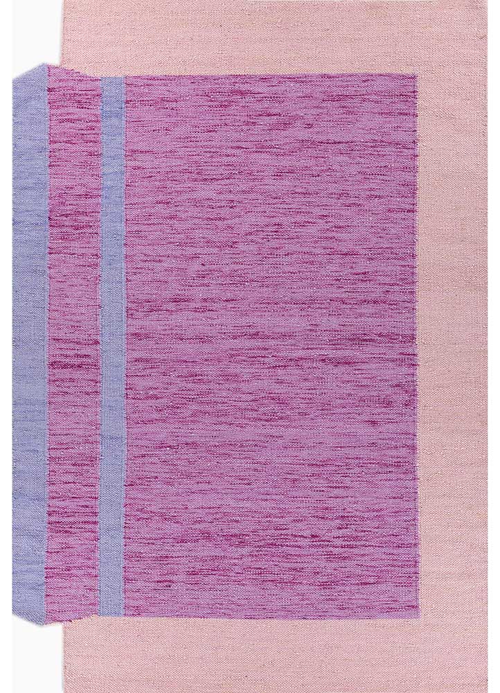 Burnished Lilac / Pink Tint Flat Weaves Rugs