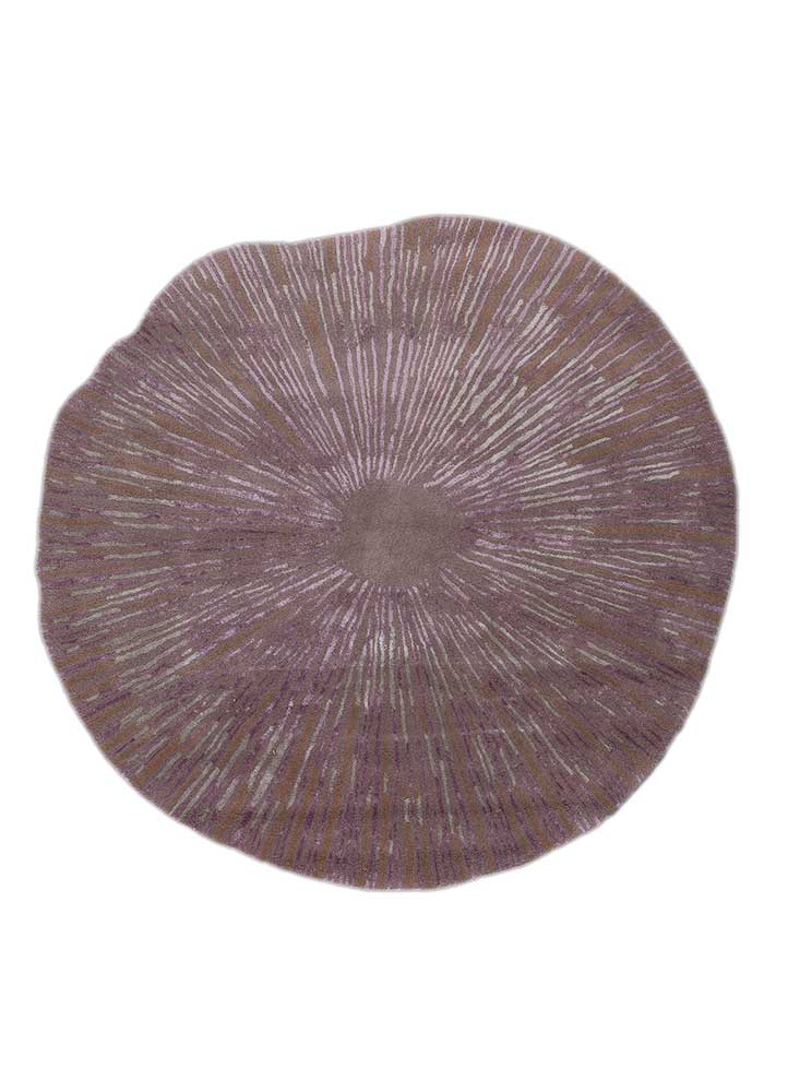 Wisteria/Mauve Hand Tufted Rugs