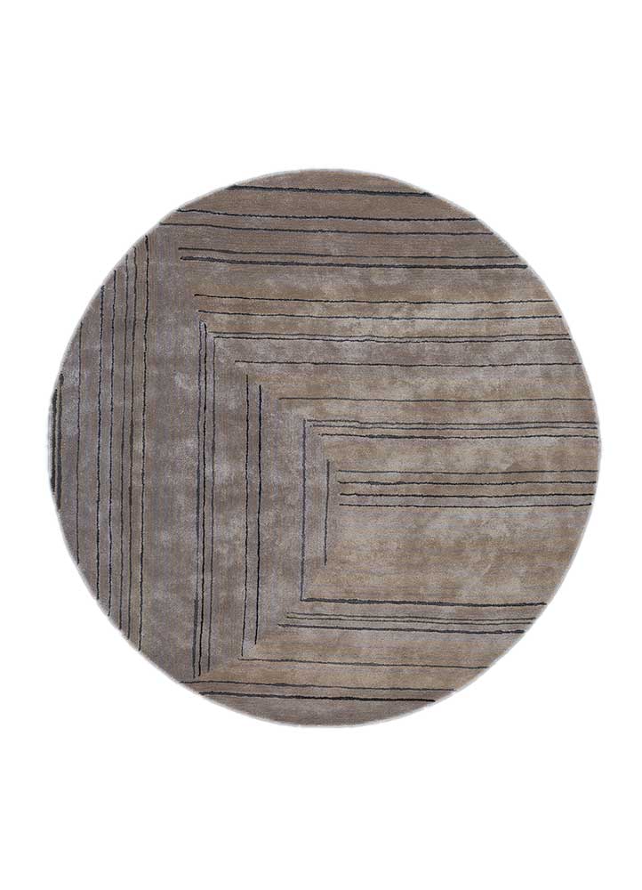 Dark Ivory/Classic Gray Hand Tufted Rugs