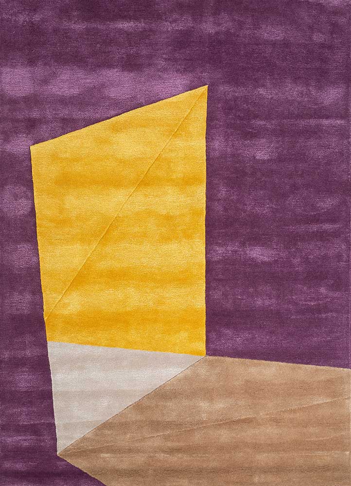 dark purple hand tufted Rugs