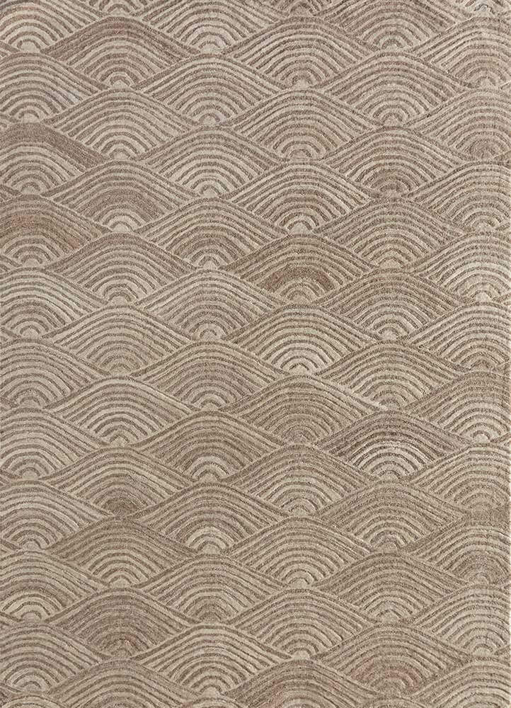 natural beige/natural mink hand tufted Rugs