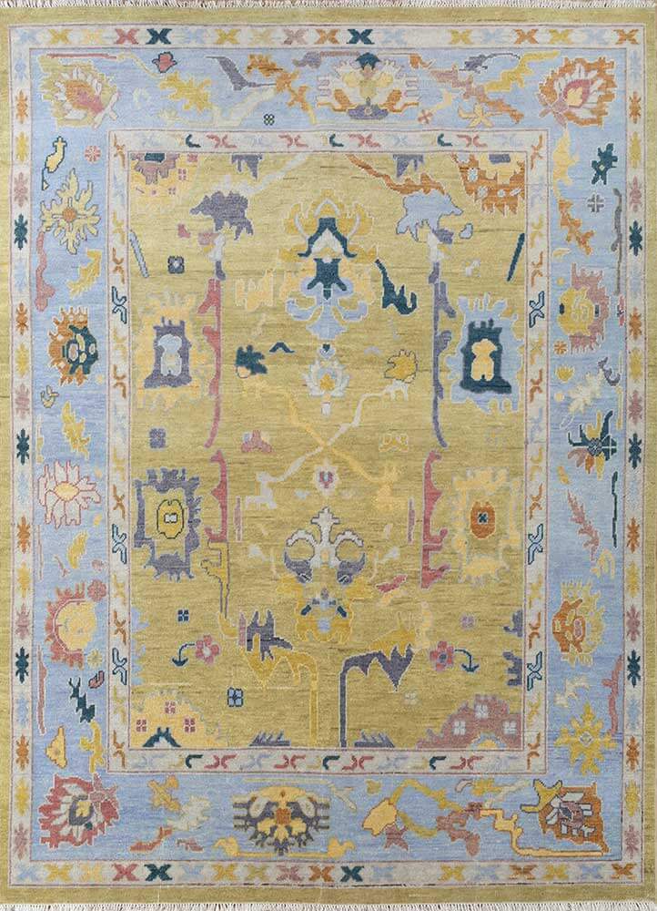 Forever Blue Hand-Knotted Rug