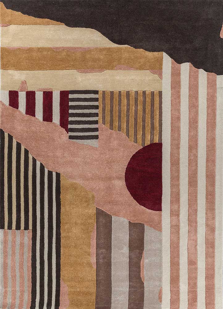 Tint & Deep Charcoal Hand-Tufted Rug