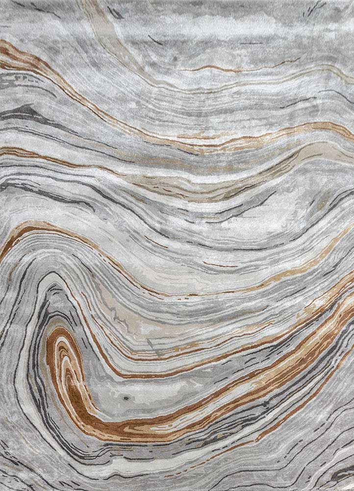 Tint & Deep Charcoal Hand-Tufted Rug