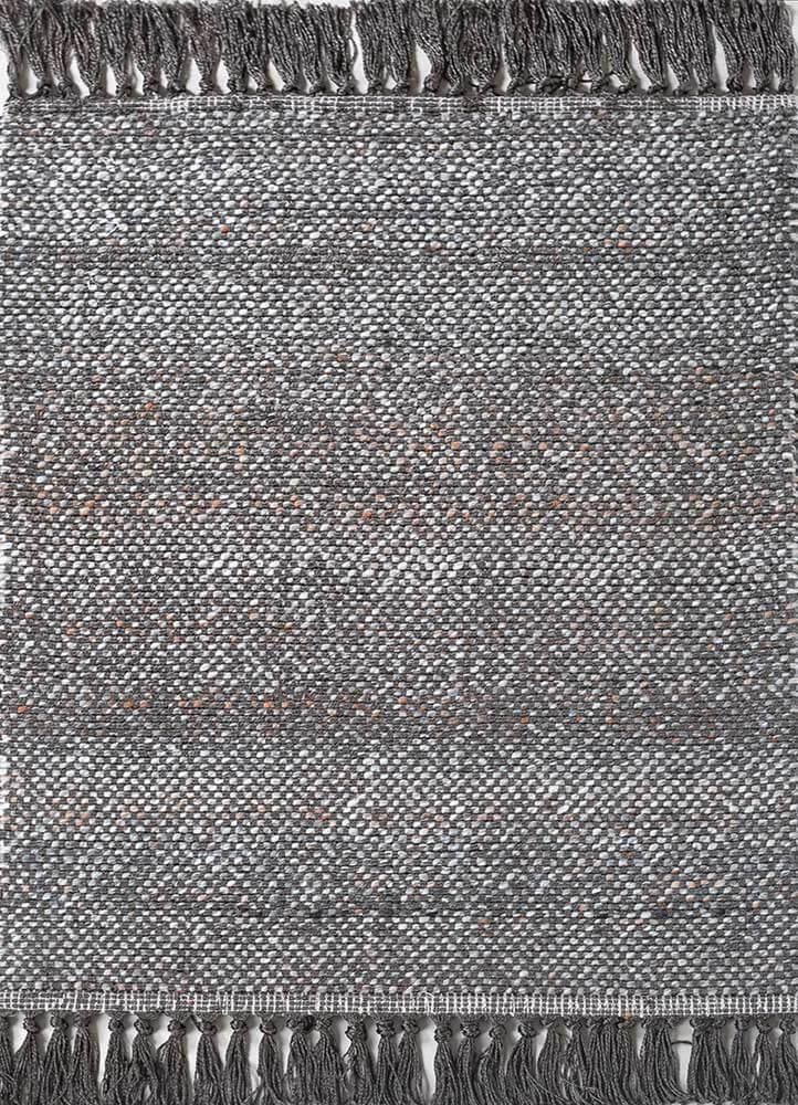 Green & Mauve Hand Loom Rug