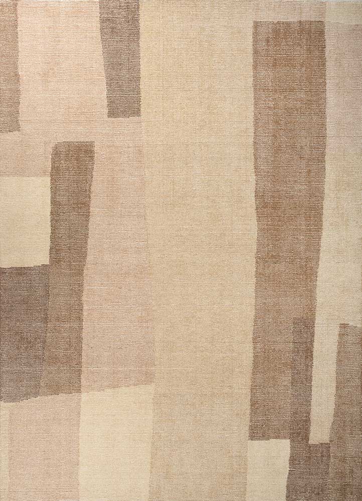 Light Green & Beige Hand Loom Rug