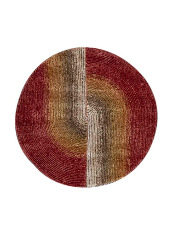 Rustic Ember hand tufted Rug