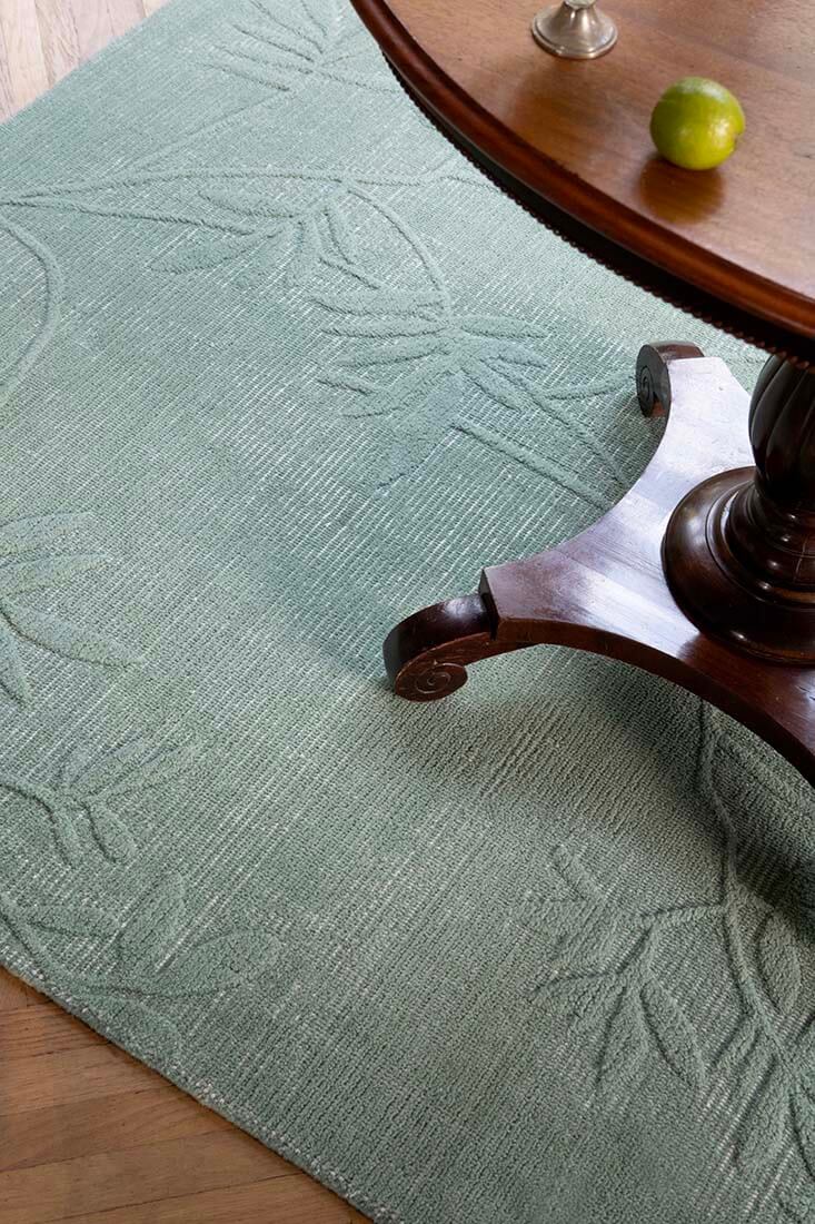 Mari Mineral Green Handloomed Rug