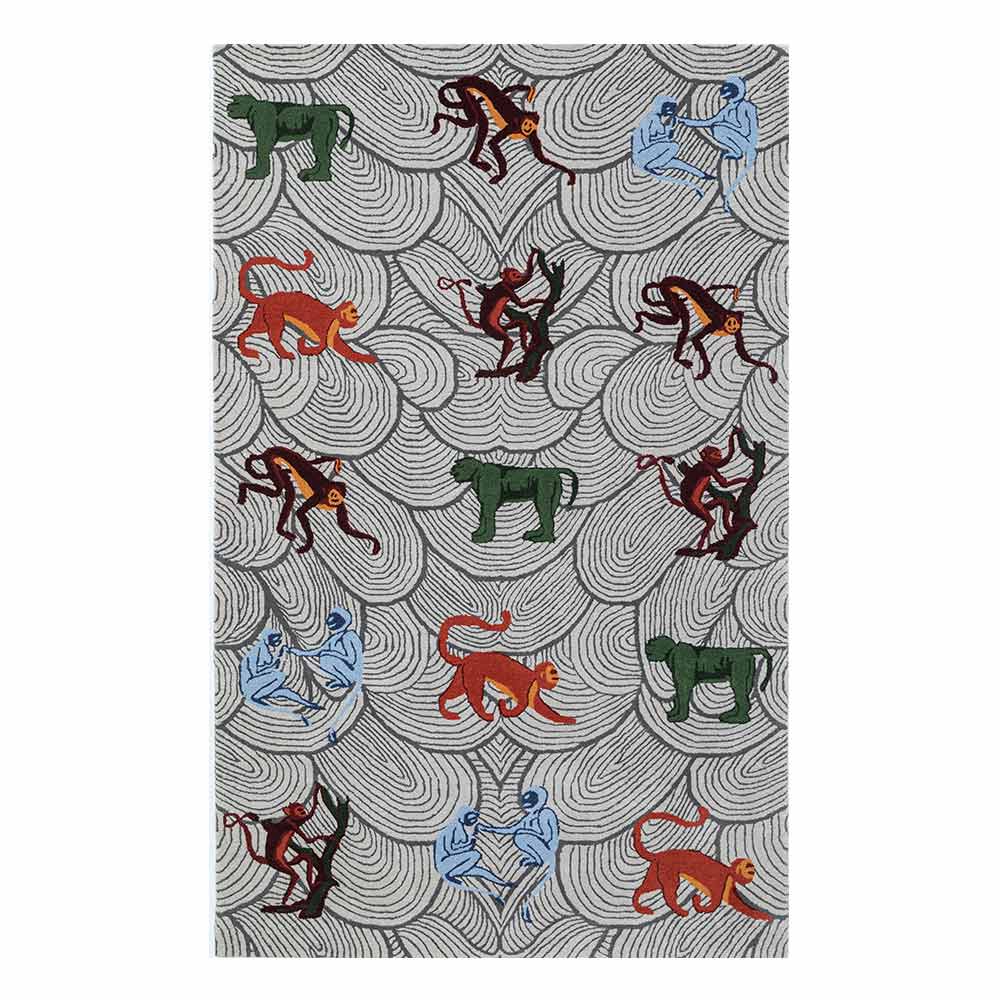 Monkey Do Hand Tufted Kids Rug