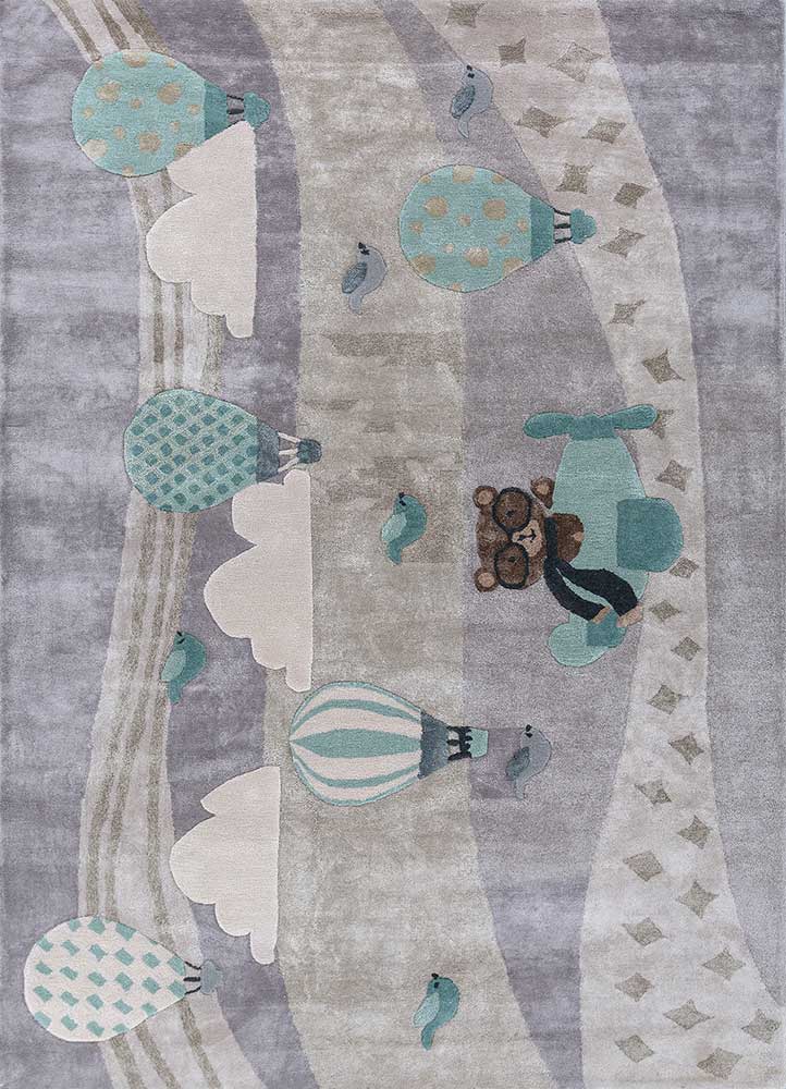 nickel/ashwood hand tufted Rugs Kids