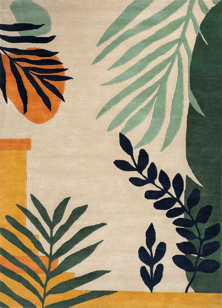 Verry Floral Hand Tufted Rug