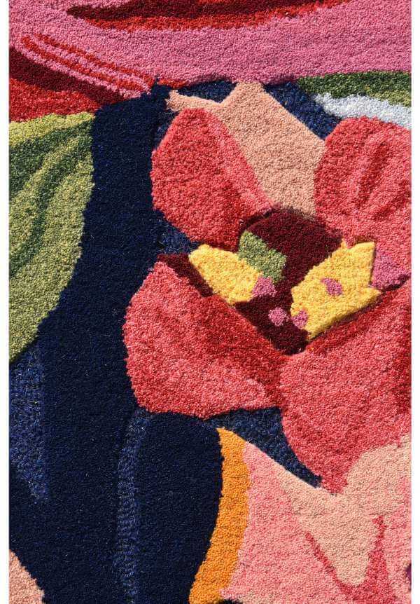 Layali Floral Hand Tufted Rug