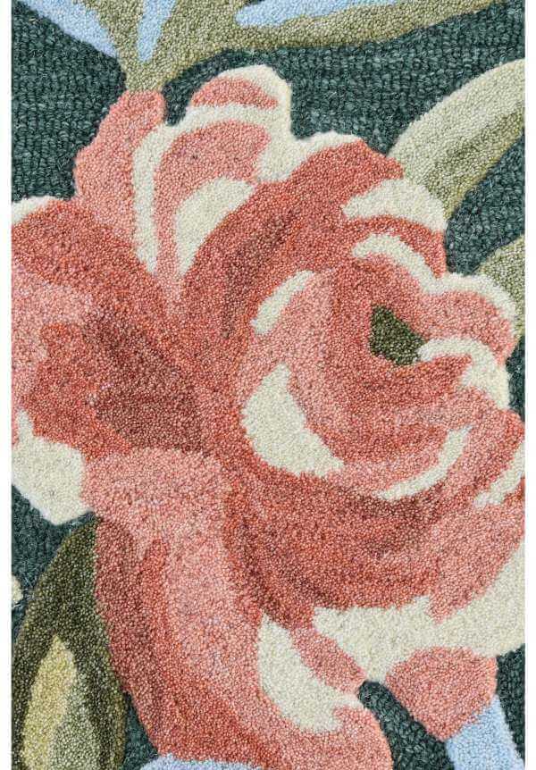 Al-Ward Floral Hand Tufted Rug