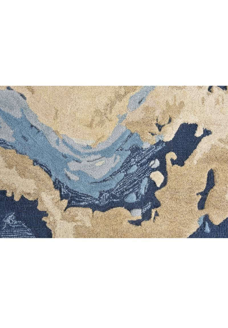 glimmer white/light tufted Rug