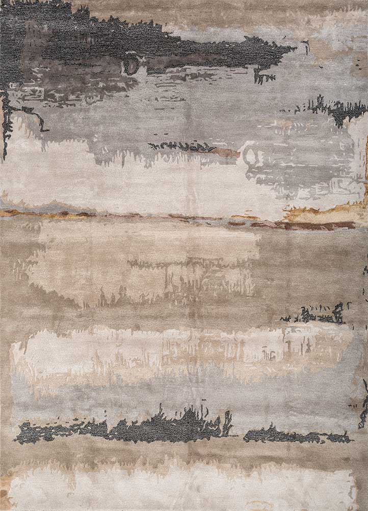 gray/ashwood  tufted Rug