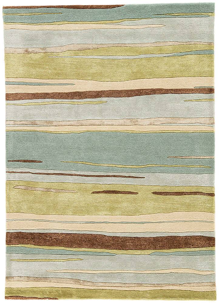 mineral/swamp green hand tufted Rugs
