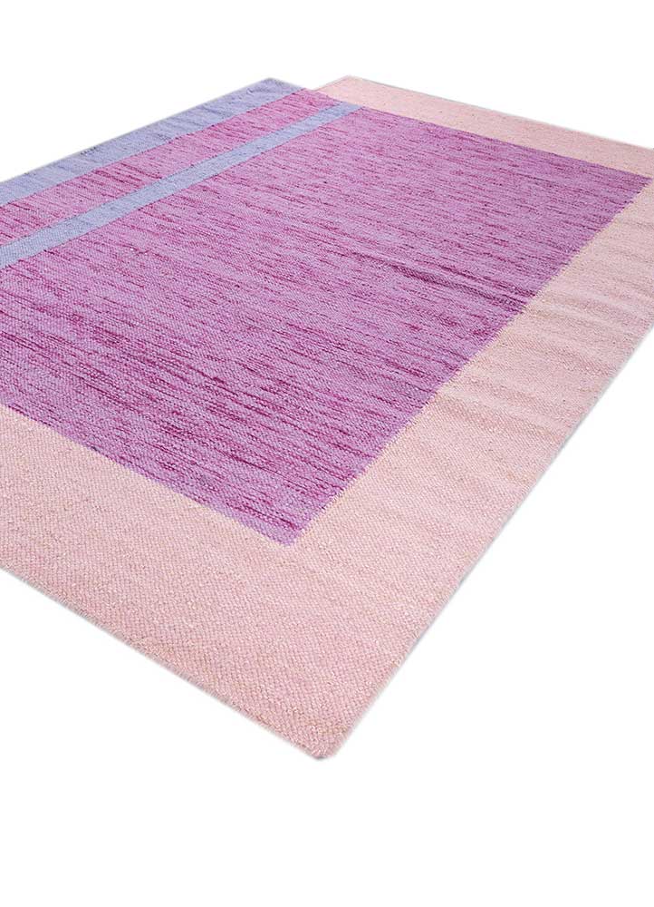 Burnished Lilac / Pink Tint Flat Weaves Rugs