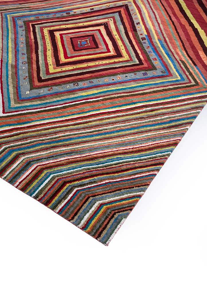 Outrageous Orange/Chili Pepper Moroccan Rug