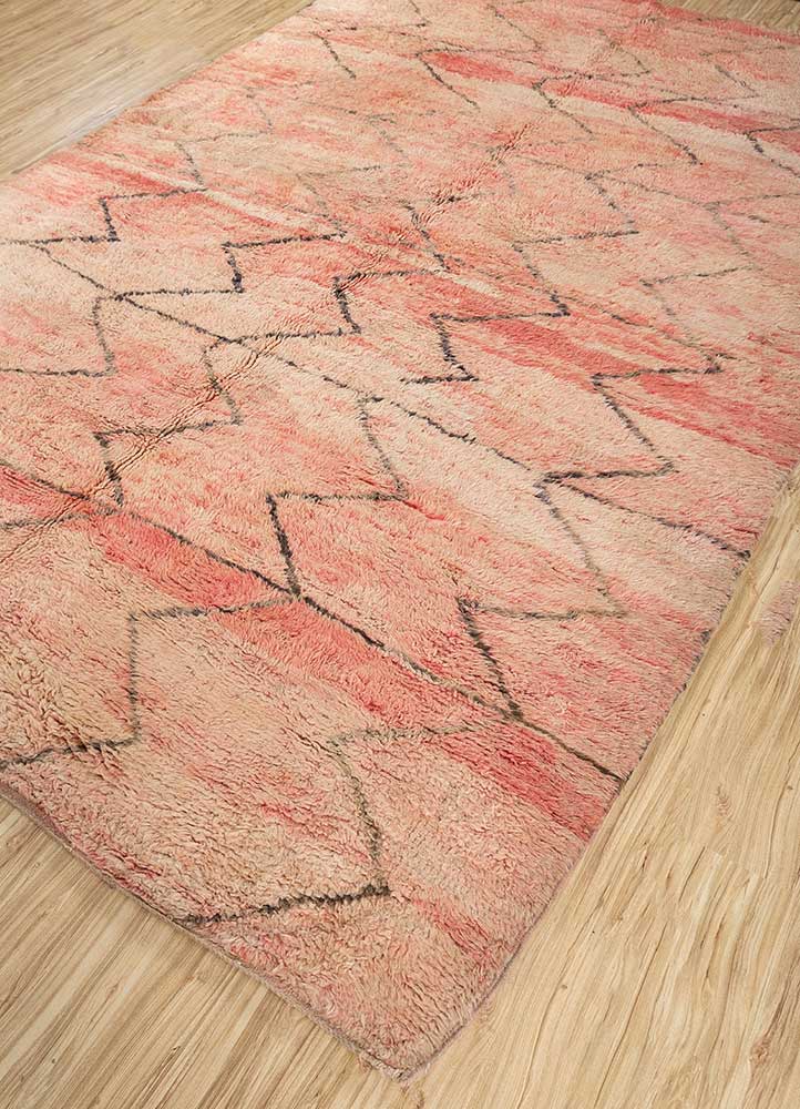 Russet/Forest Green Moroccan Rug