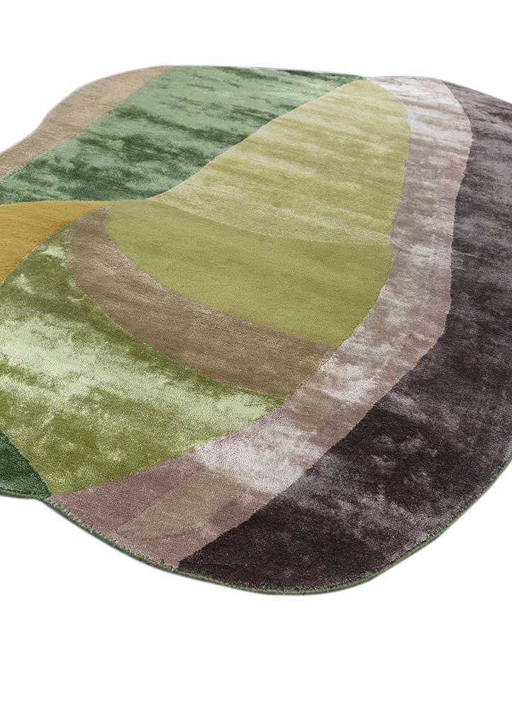 Treetop/Lime Sherbet Hand Tufted Rug