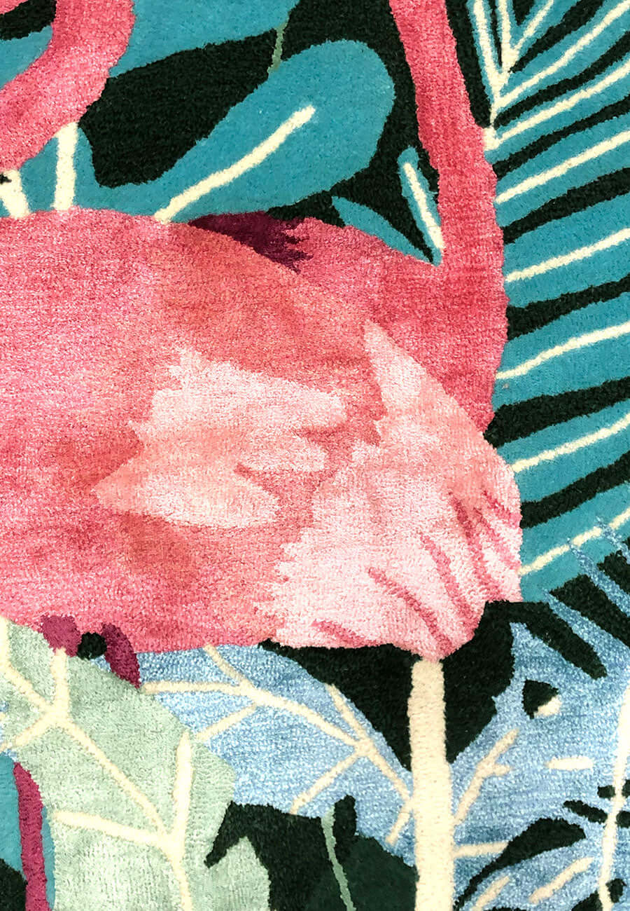 Flamingo Hand-Tufted Kids Rug