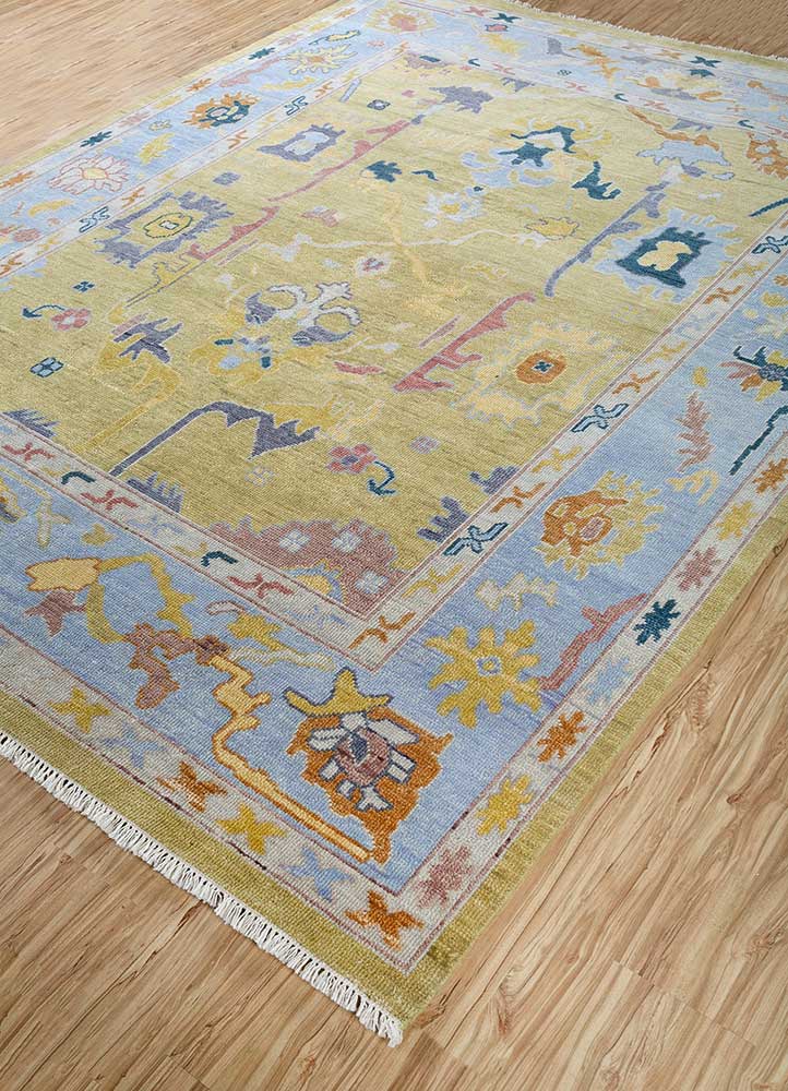 Forever Blue Hand-Knotted Rug