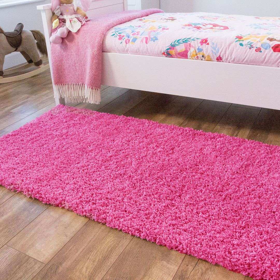 Barbie Pink Shag Rugs