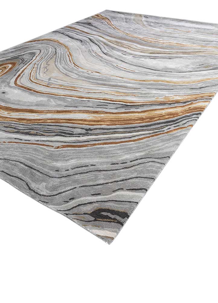 Tint & Deep Charcoal Hand-Tufted Rug